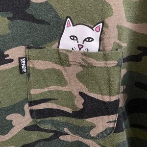 ripndip camo short sleeve